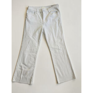 Kut From The Kloth Jeans Women’s Size 4 Kelsey High Rise Ankle Raw Hem White NWT